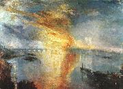 Joseph Mallord William Turner The Burning of the Houses of Parliament Spain oil painting artist